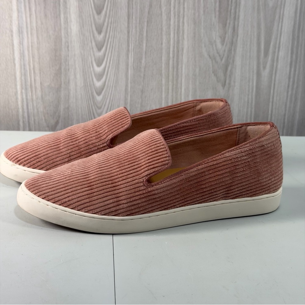 Birdies The Swift Corduroy Slip On Shoes Sneakers Carnation Pink Size 8.5 Loafer